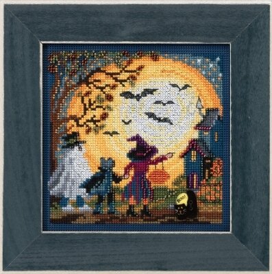 Moonlit Treaters - Cross Stitch Kit