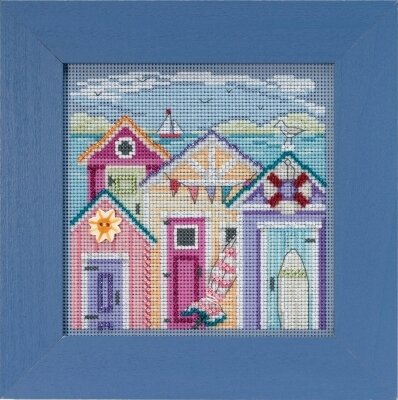 Cabana Beach - Beaded Cross Stitch Kit