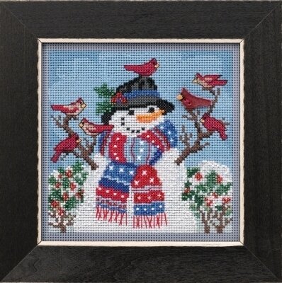 Winter Welcome - Beaded Cross Stitch Kit