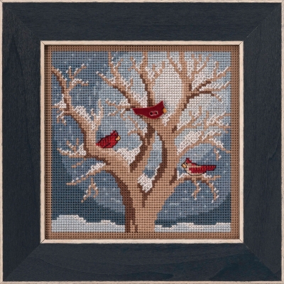 Frosty Morning (2020) - Beaded Cross Stitch Kit