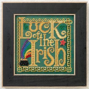 Luck of the Irish - Beaded Cross Stitch Kit