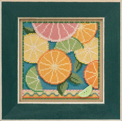 Citrus - Beaded Cross Stitch Kit
