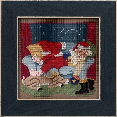 Good Night Santa (2021) - Beaded Cross Stitch Kit