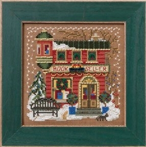 Book Seller - Christmas Beaded Cross Stitch Kit