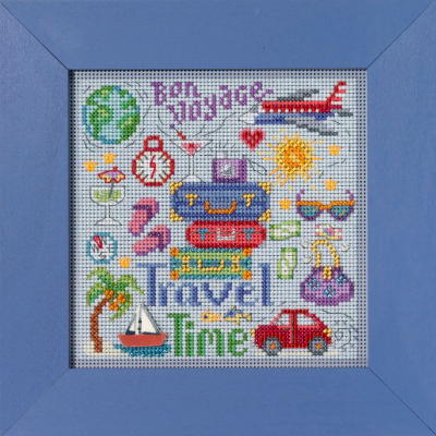 Travel Time - Beaded Cross Stitch Kit
