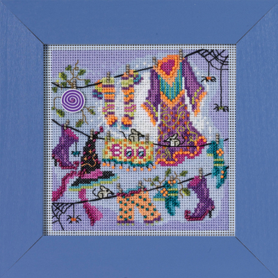 Wanda's Clothesline - Beaded Cross Stitch Kit