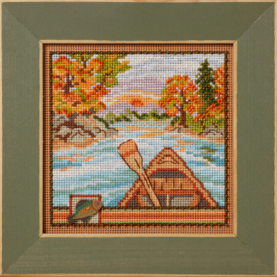 Canoe Ride - Beaded Cross Stitch Kit