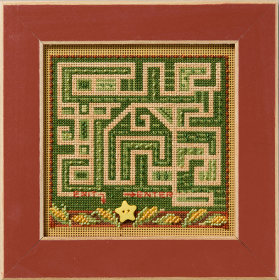 Corn Maze - Beaded Cross Stitch Kit