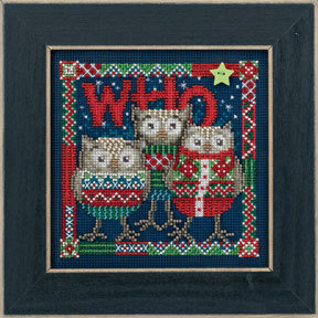 Who Trio - Beaded Cross Stitch Kit