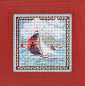 Summer Breeze - Beaded Cross Stitch Kit