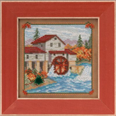 Country Mill - Beaded Cross Stitch Kit