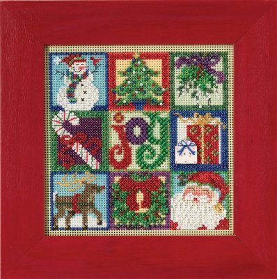 Mill Hill Joy of Christmas (2015) - Beaded Cross Stitch Kit - 123Stitch