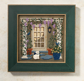 Wisteria Welcome - Beaded Cross Stitch Kit