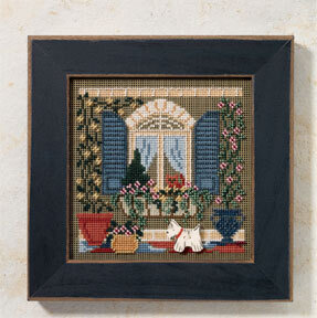Window Friends - Beaded Cross Stitch Kit