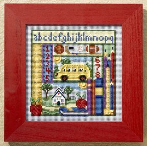 School Days - Beaded Cross Stitch Kit