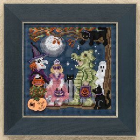 Halloween Night - Beaded Cross Stitch Kit