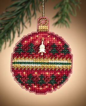 Ruby Forest - Beaded Cross Stitch Kit