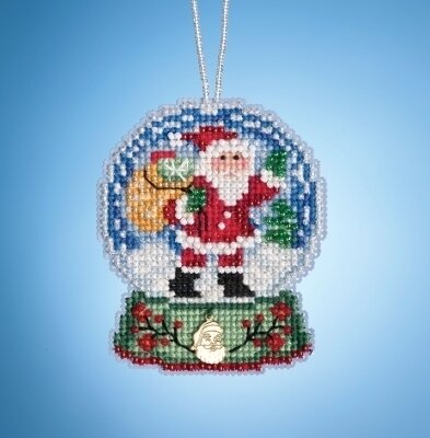Santa Globe - Beaded Kit