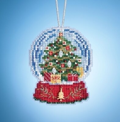 Christmas Tree Globe - Beaded Kit