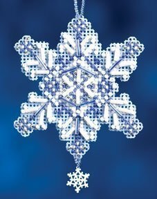 Sapphire Crystal - Beaded Cross Stitch Kit