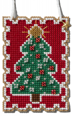 Christmas Tree Ornament - Cross Stitch Kit
