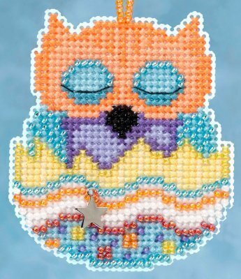 Tango (Owlets) - Beaded Cross Stitch Kit