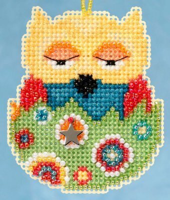 Emma (Owlets) - Beaded Cross Stitch Kit