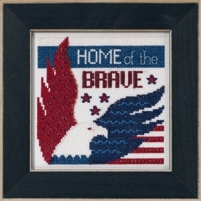 Home of the Brave - Beaded Cross Stitch Kit