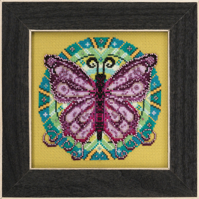 Spring Mandala (2021) - Beaded Cross Stitch Kit