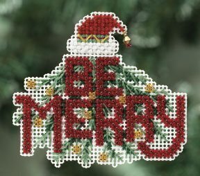 Be Merry - Christmas Cross Stitch Kit