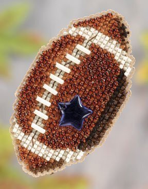 Football - Beaded Cross Stitch Kit