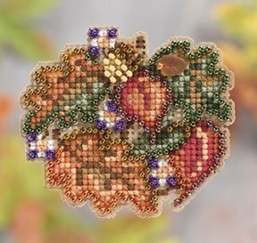 Autumn Circle - Beaded Cross Stitch Kit