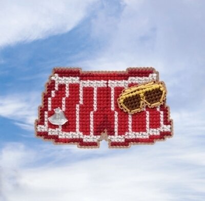 Swim Trunks - Beaded Cross Stitch Kit