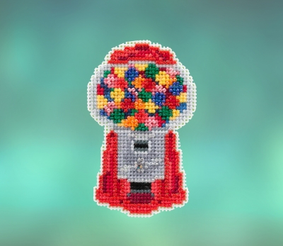 Gumball Machine - Beaded Cross Stitch Kit