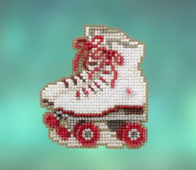 Roller Skates - Beaded Cross Stitch Kit