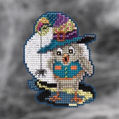 Halloween Owl (2021) - Beaded Cross Stitch Kit