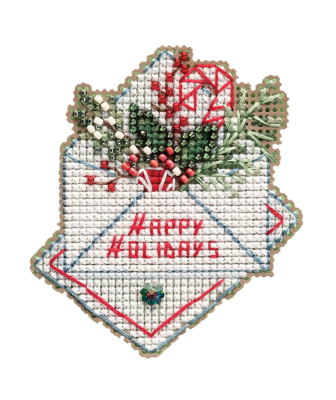 Holiday Wishes (2021) - Beaded Cross Stitch Kit