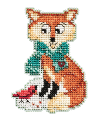 Foxy (2021) - Beaded Cross Stitch Kit