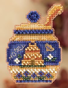 Honey Pot - Beaded Cross Stitch Kit