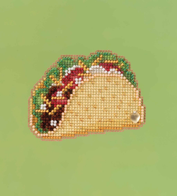 Taco - Beaded Cross Stitch Kit