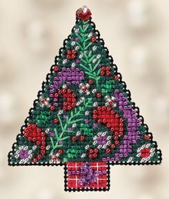 Paisley Tree - Beaded Cross Stitch Kit