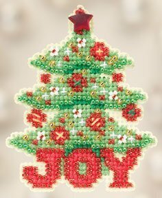 Joy Tree - Beaded Cross Stitch Kit