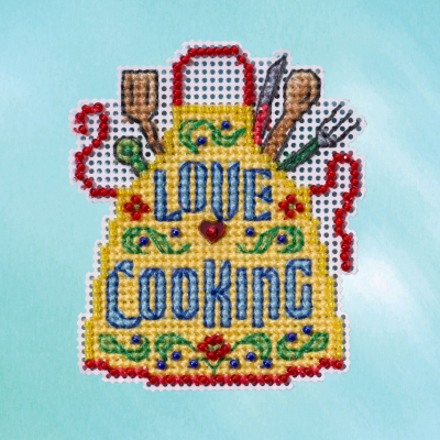 Love Cooking - Beaded Cross Stitch Kit