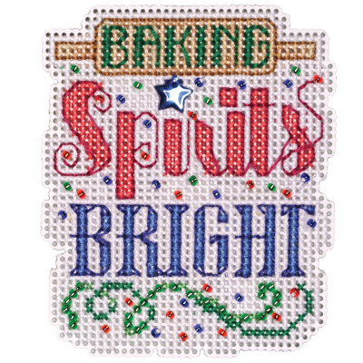 Baking Spirits Bright - 2023 - Beaded Cross Stitch Kit