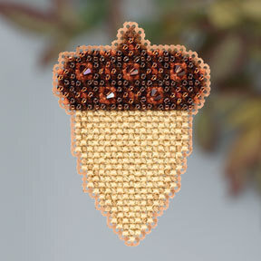 Acorn - Beaded Cross Stitch Kit