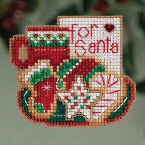 For Santa - Beaded Cross Stitch Kit
