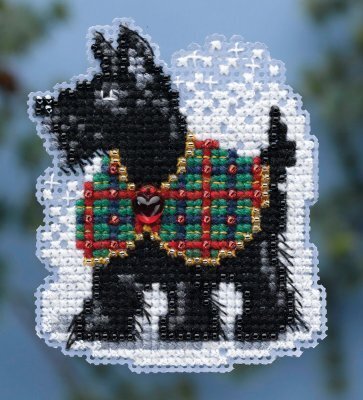 Scottie - Beaded Cross Stitch Kit