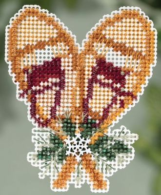 Snowshoes - Beaded Cross Stitch Kit