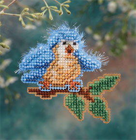 Bye Bye Birdie - Beaded Cross Stitch Kit