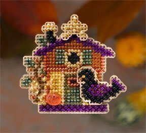 Halloween House - Beaded Cross Stitch Kit